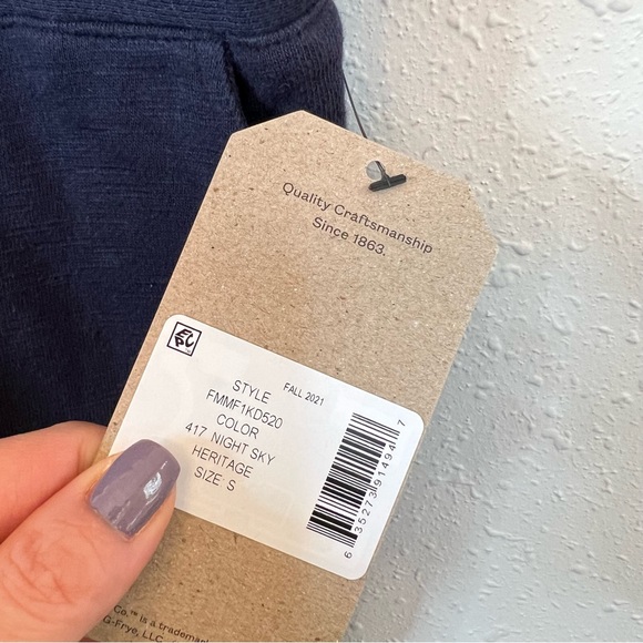 Frye And Co Women's Heritage Night Sky Blue Jumpsuit Overall/Sz:S,L/NWT - Picture 6 of 11